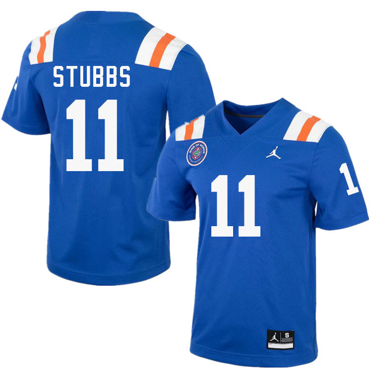 Hylton Stubbs Florida Jersey,Florida Gators #11 Hylton Stubbs Uniforms,Jersey Youth-Throwback Royal